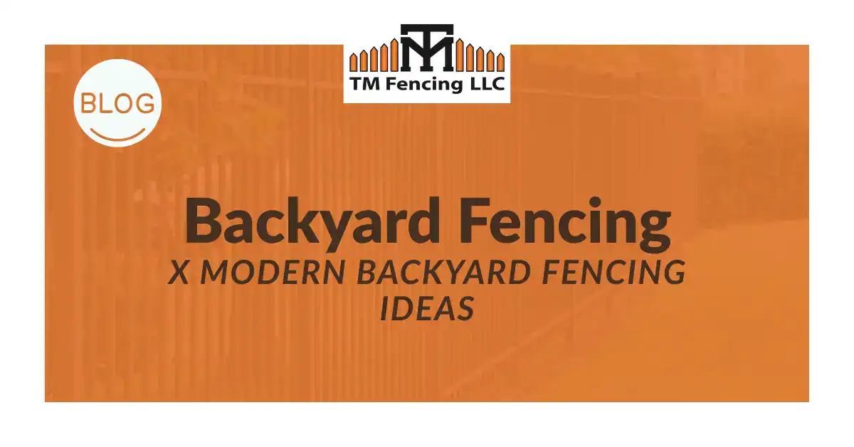 fence ideas for backyard
